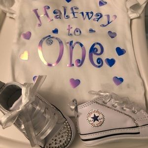 Custom Converse Crib Shoes